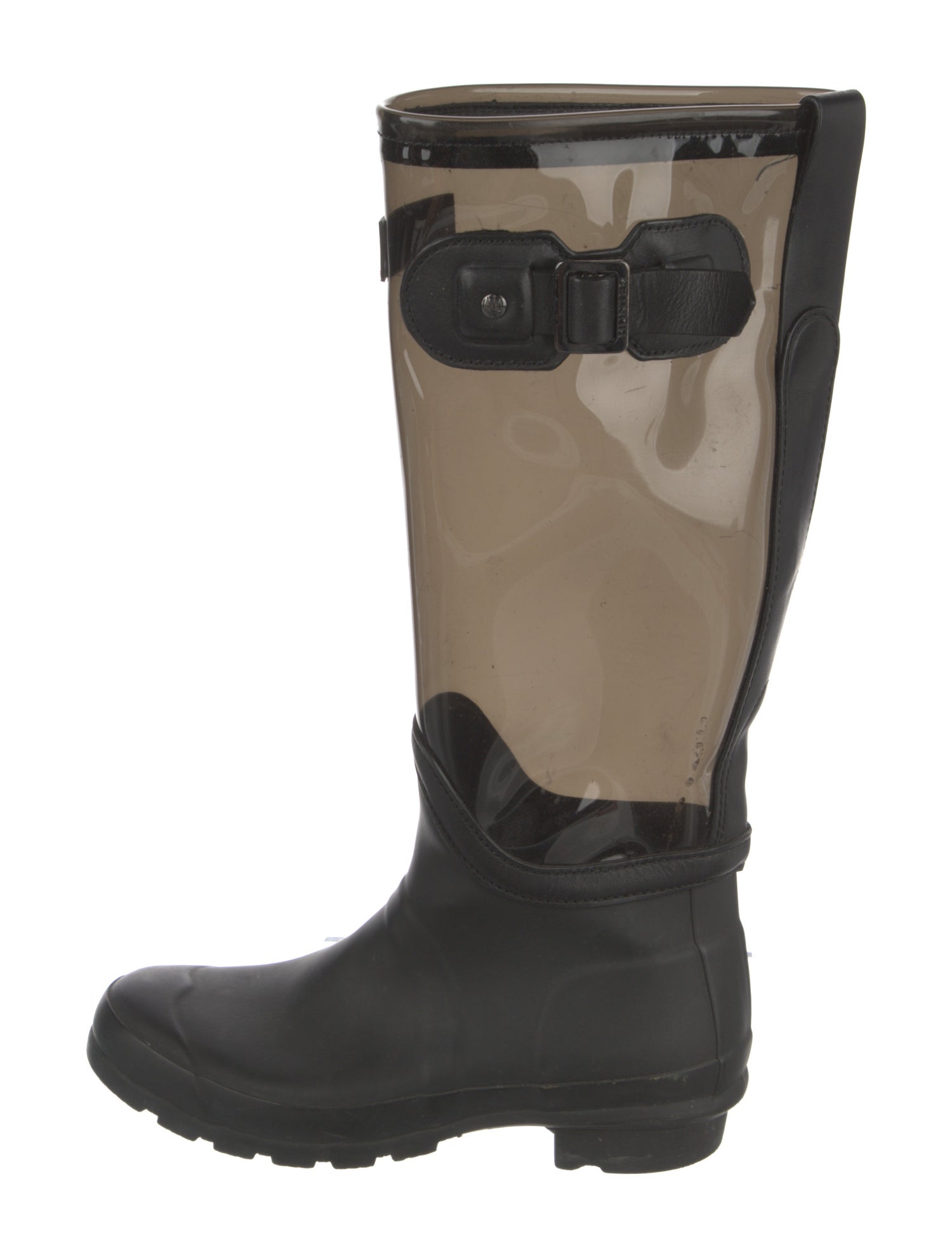 Hunter Acrylic Colorblock Pattern Boots