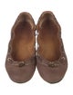 Hunter Leather Ballet Flats