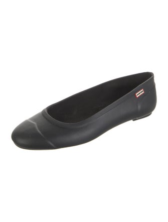 Hunter Rubber Ballet Flats