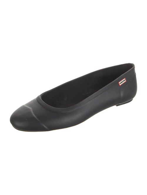 Hunter Rubber Ballet Flats
