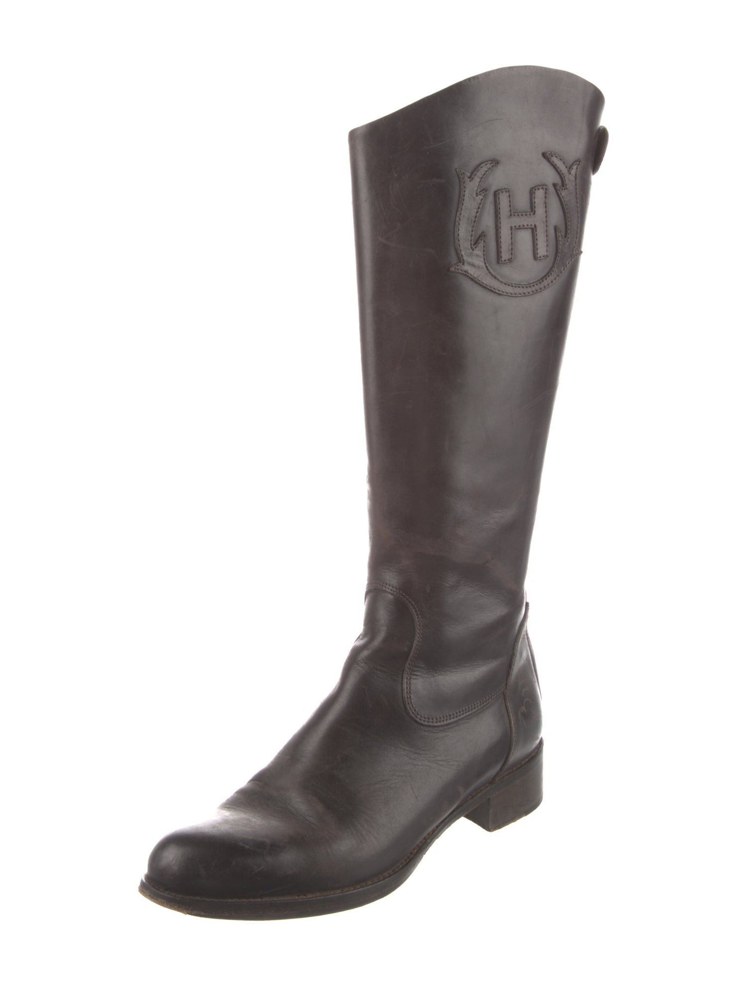 Hunter Leather Riding Boots