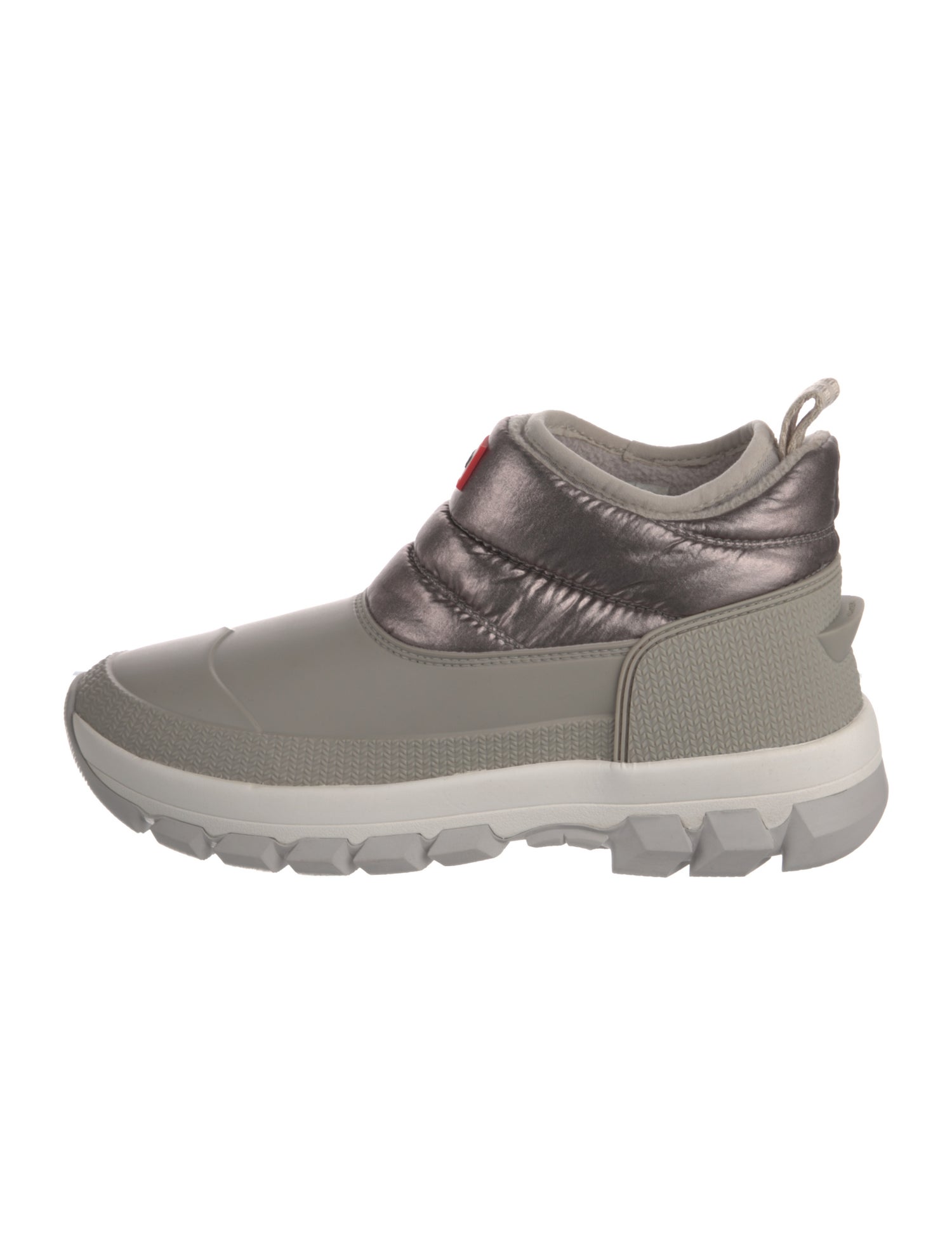 Hunter Rubber Colorblock Pattern Rain Boots