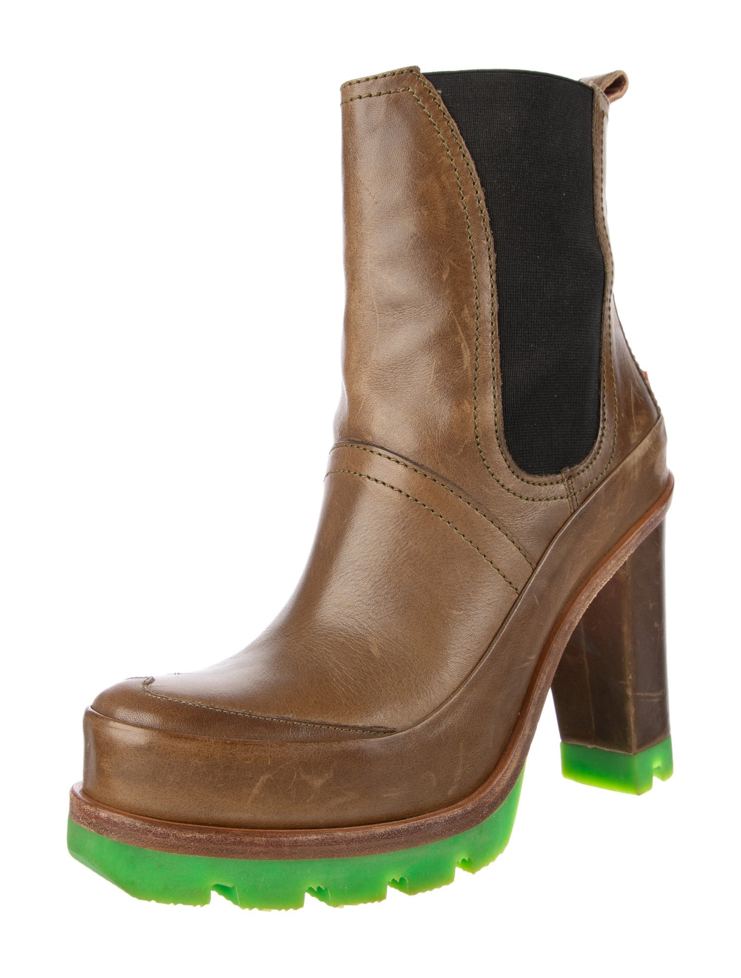 Hunter Leather Chelsea Boots