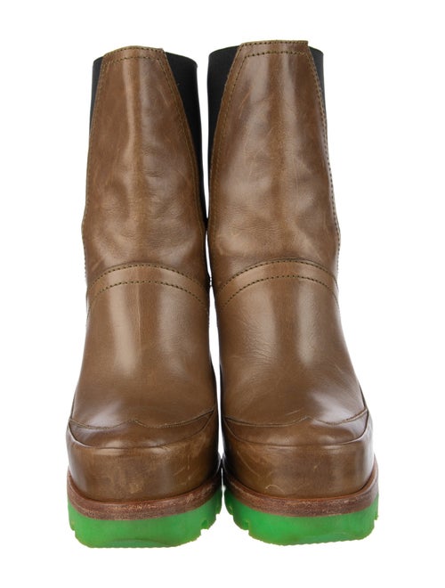 Hunter Leather Chelsea Boots