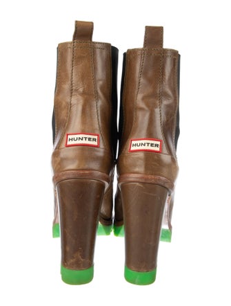 Hunter Leather Chelsea Boots