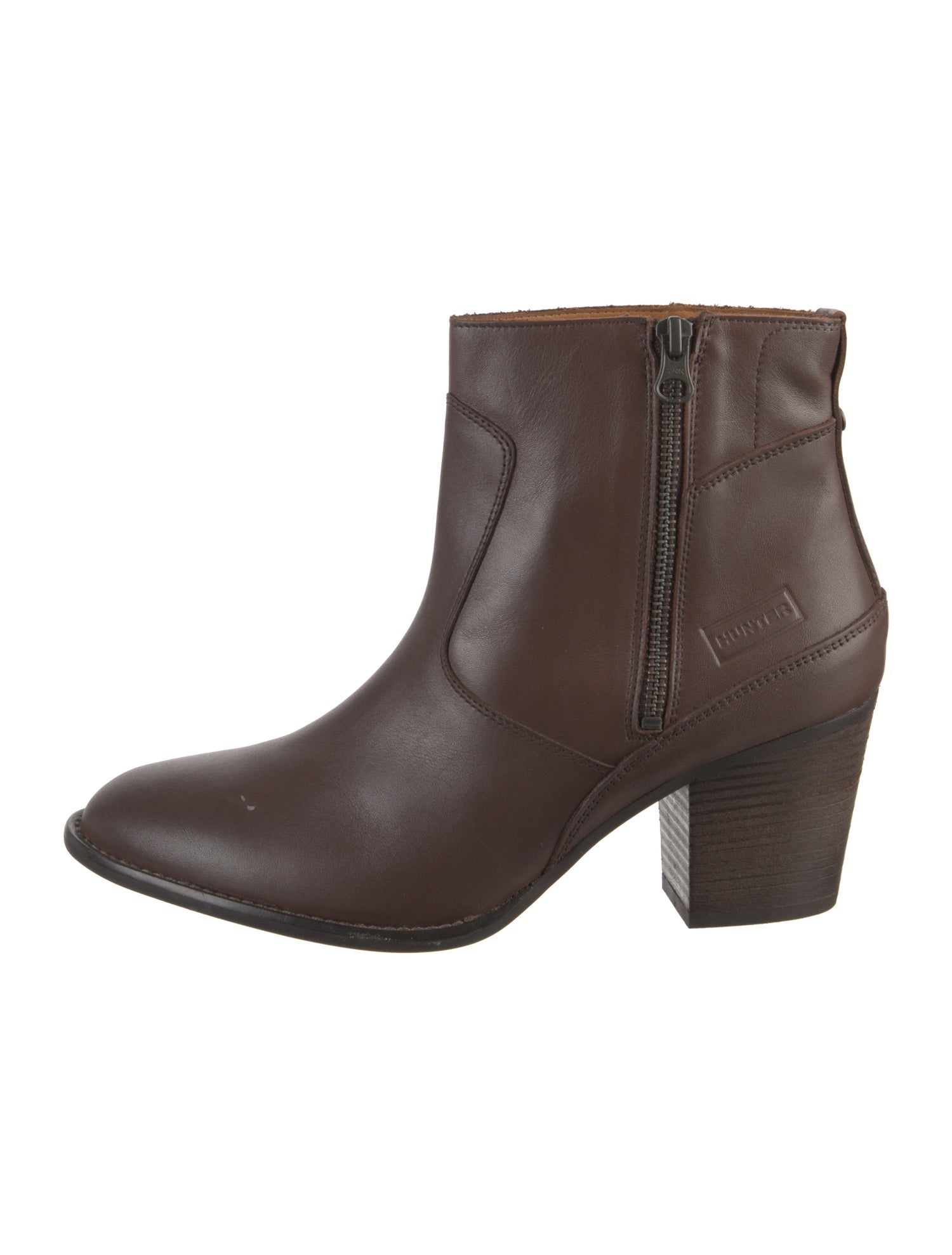 Hunter Leather Chelsea Boots