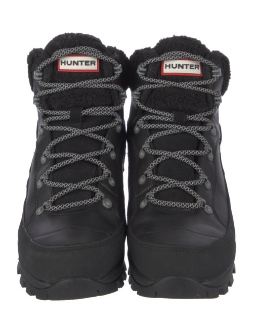 Hunter Leather Combat Boots