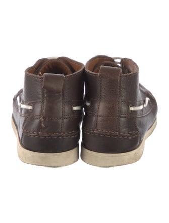 Hunter Leather Boat Shoes