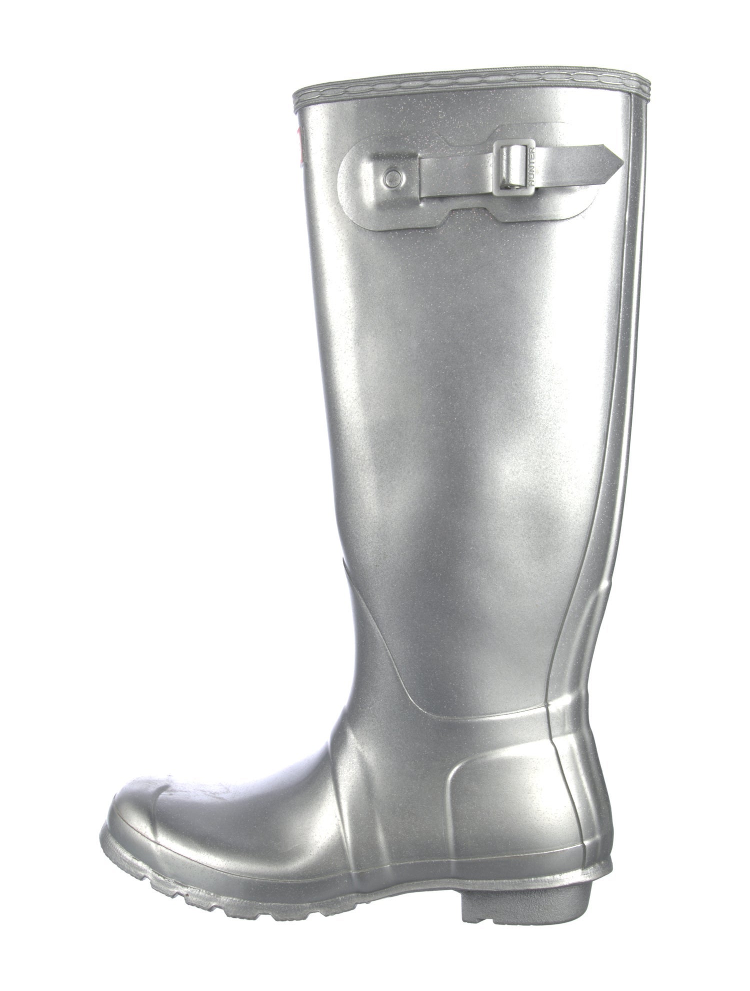 Hunter Rubber Glitter Accents Rain Boots