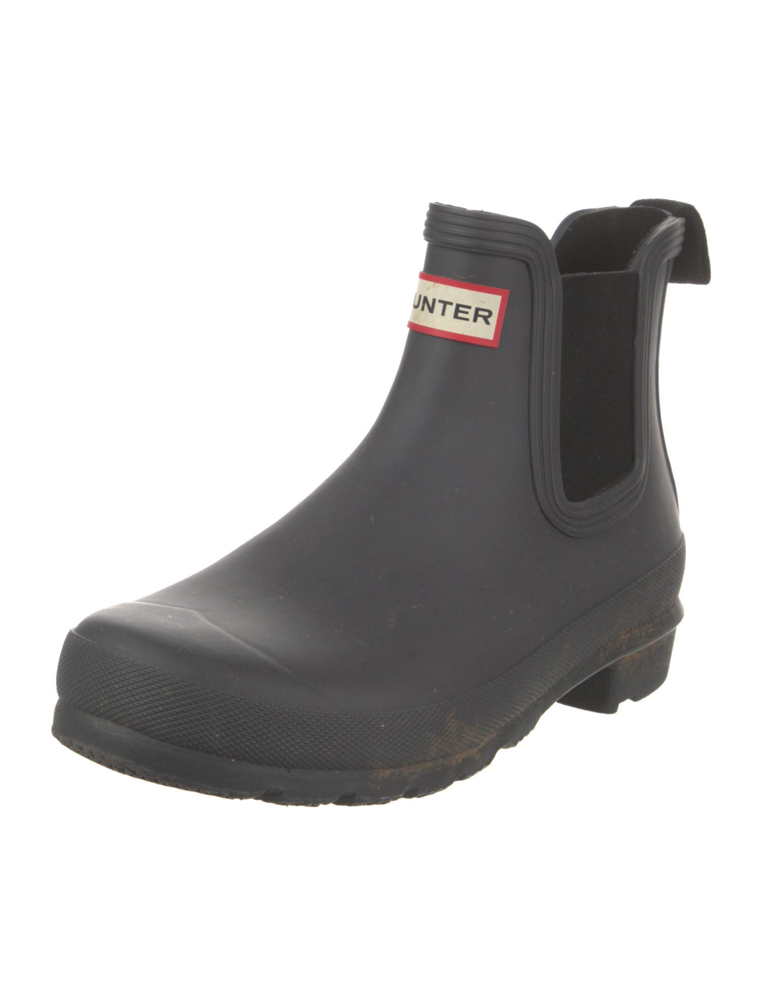 Hunter Rubber Embroidered Accent Rain Boots