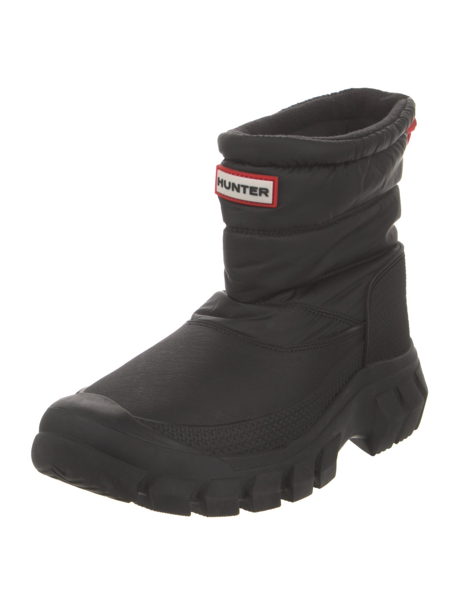 Hunter Nylon Embroidered Accent Rain Boots