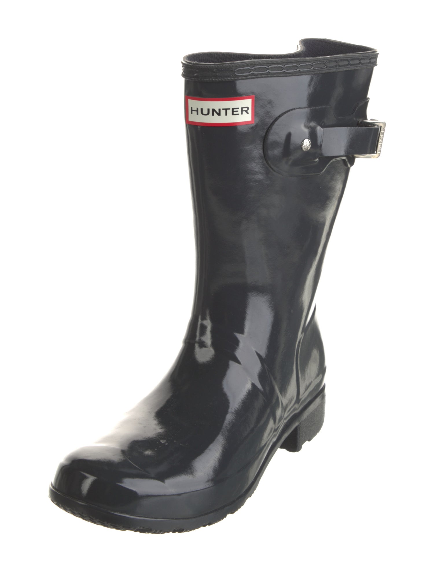 Hunter Rubber Graphic Print Rain Boots