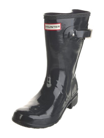 Hunter Rubber Graphic Print Rain Boots