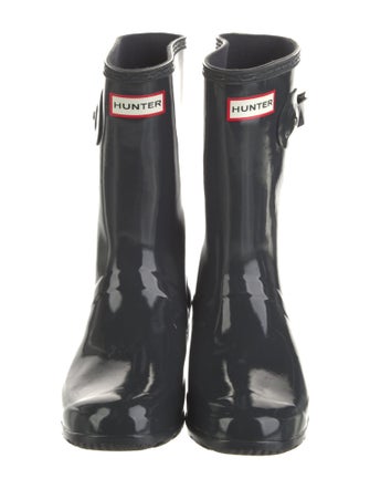 Hunter Rubber Graphic Print Rain Boots