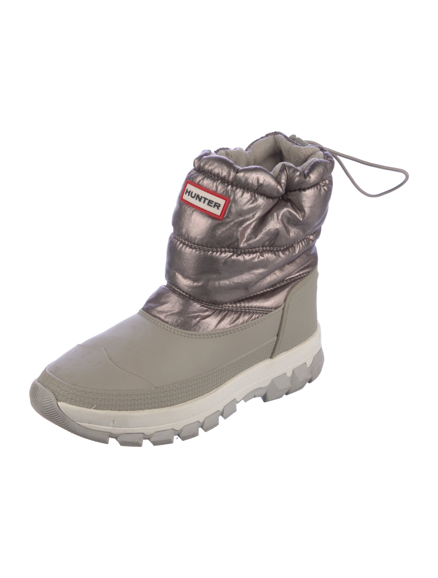 Hunter Nylon Lace-Up Boots