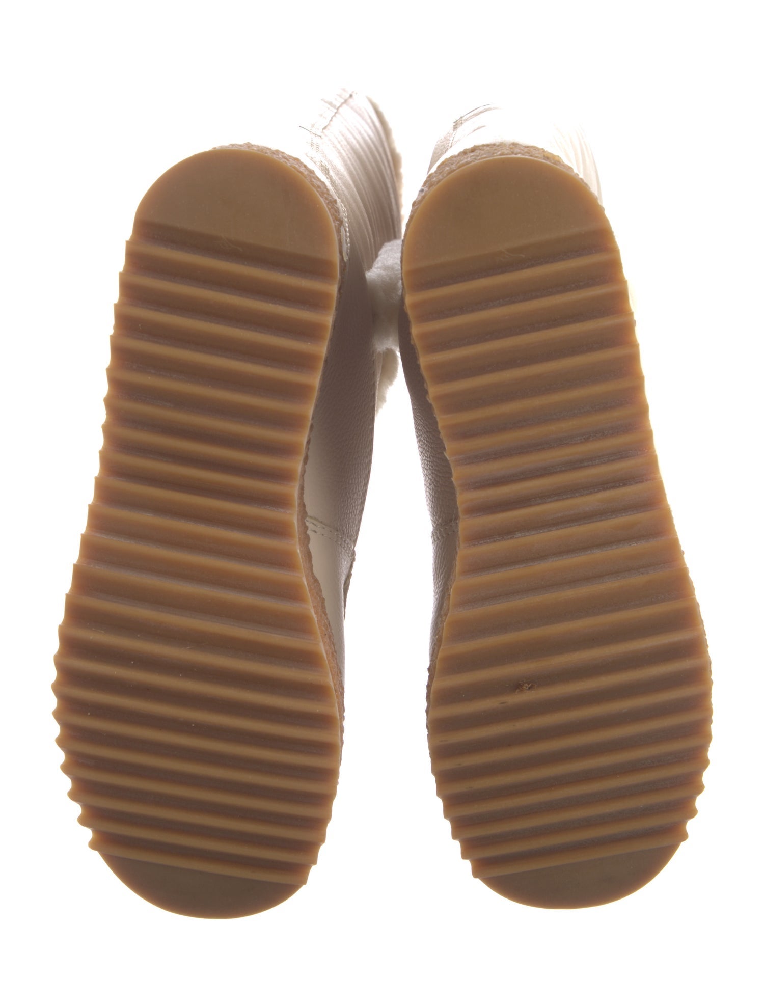 Hunter Leather Fur Trim Boots