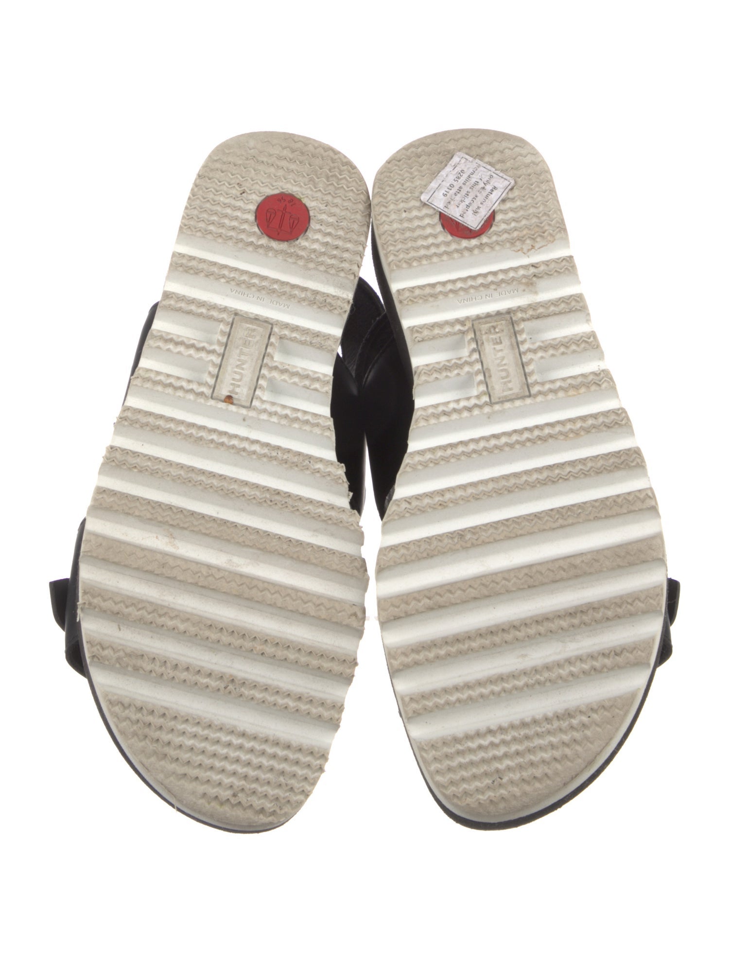 Hunter Leather Slingback Sandals