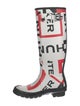 Hunter Rubber Printed Rain Boots
