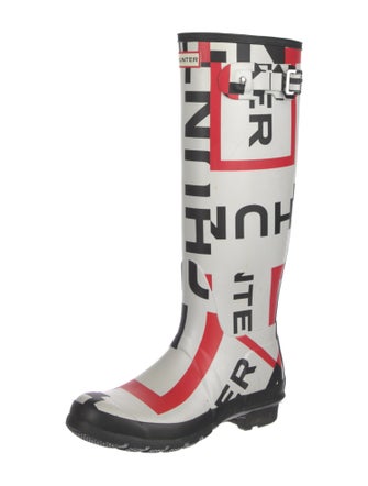 Hunter Rubber Printed Rain Boots
