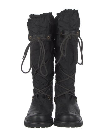 Hunter Leather Combat Boots