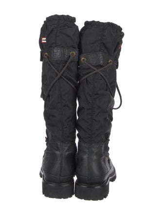 Hunter Leather Combat Boots
