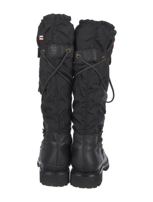 Hunter Leather Combat Boots