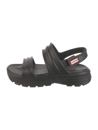 Hunter Rubber Slingback Sandals