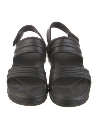 Hunter Rubber Slingback Sandals