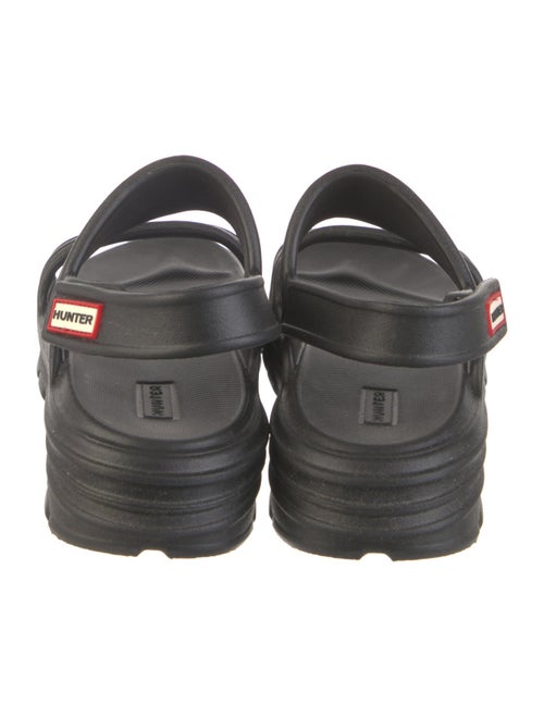 Hunter Rubber Slingback Sandals