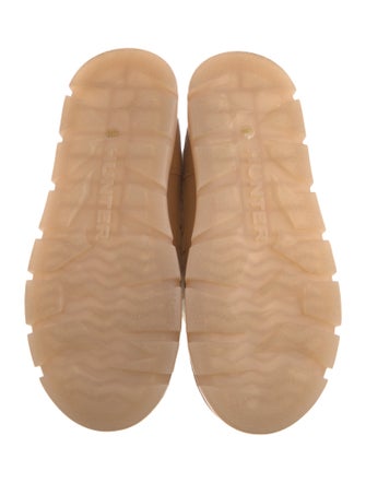 Hunter Suede Lace-Up Boots