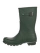 Hunter Signature Logo Rubber Rain Boots