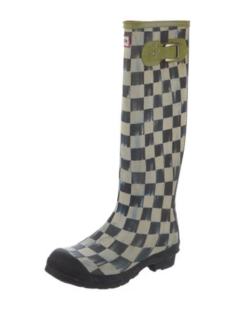 Hunter Rubber Printed Rain Boots