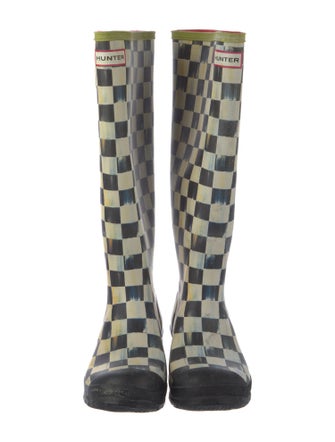 Hunter Rubber Printed Rain Boots