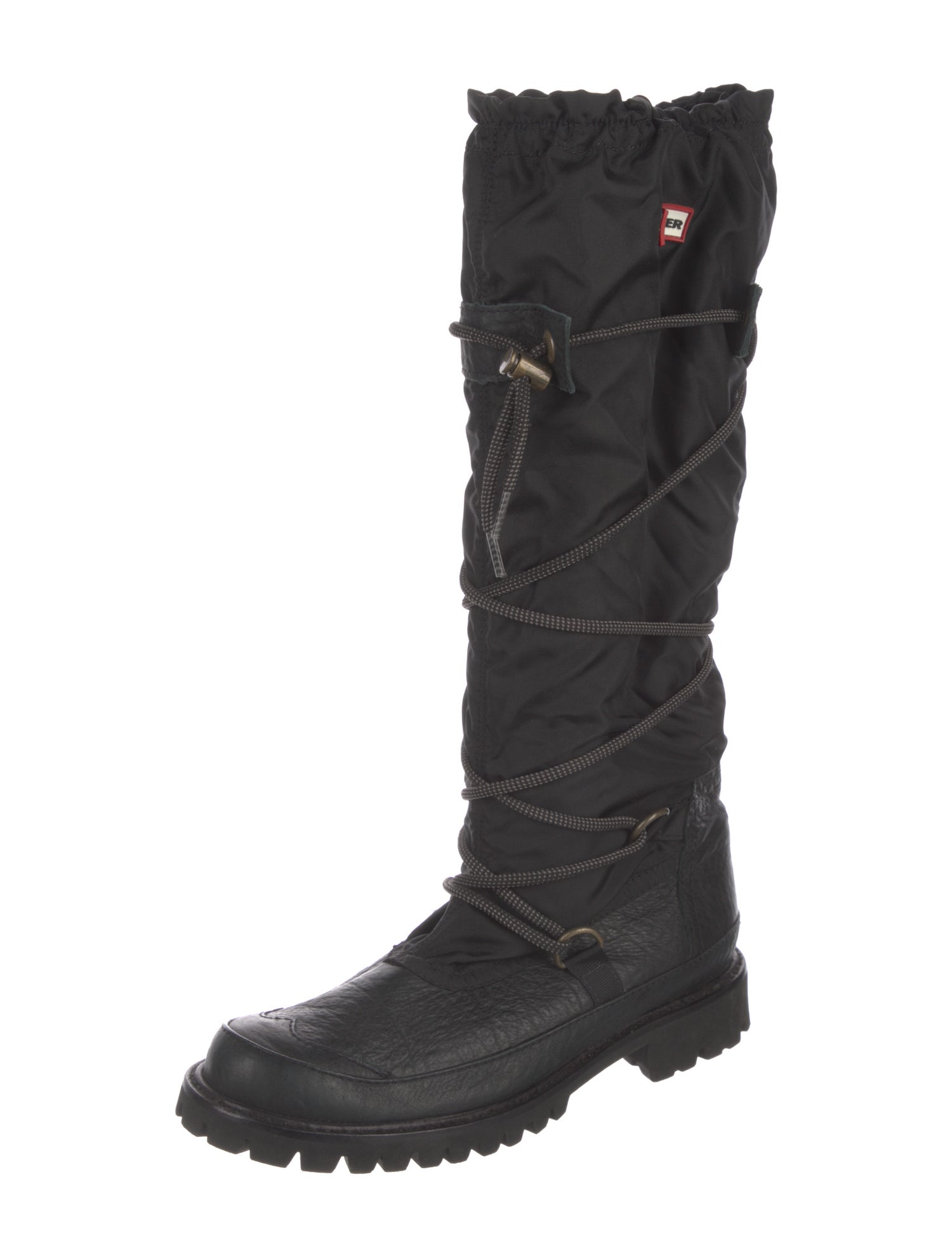 Hunter Leather Combat Boots