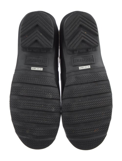 Hunter Rubber Colorblock Pattern Rain Boots