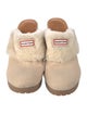 Hunter Suede Fur Trim Mules