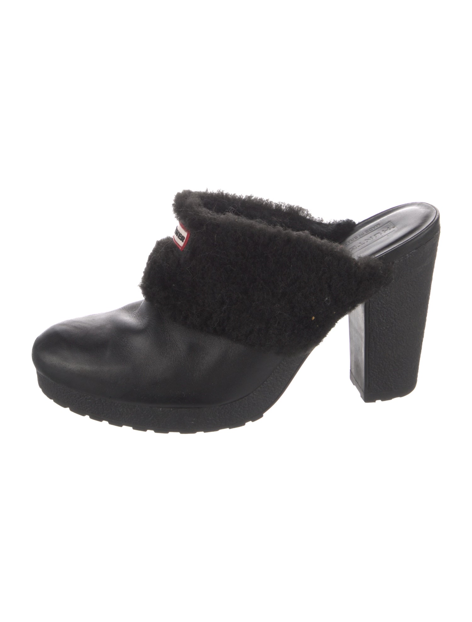 Hunter Leather Mules