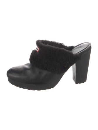 Hunter Leather Mules