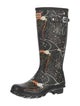 Hunter Rubber Printed Rain Boots
