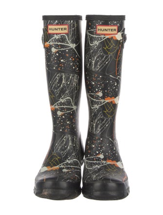 Hunter Rubber Printed Rain Boots