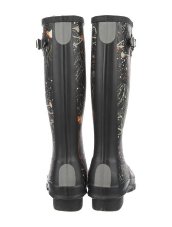 Hunter Rubber Printed Rain Boots