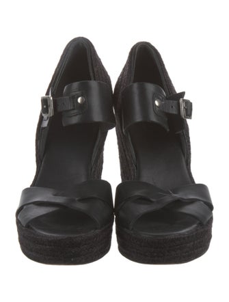 Hunter Leather Espadrilles