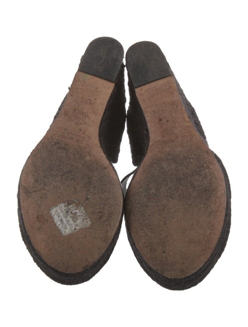 Hunter Leather Espadrilles