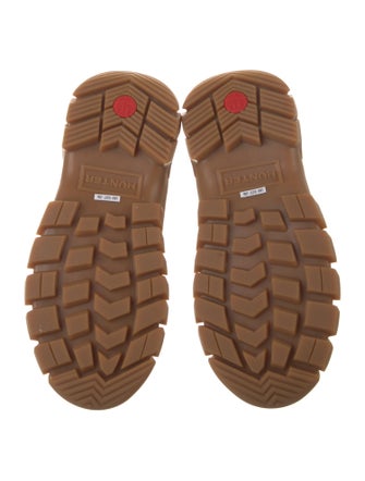 Hunter Leather Rain Boots