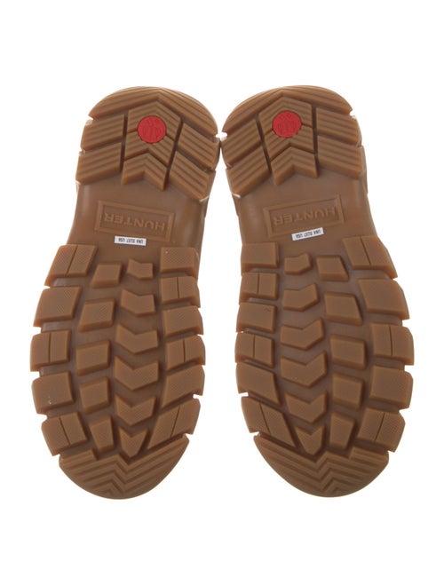 Hunter Leather Rain Boots