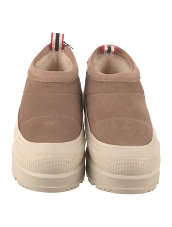 Hunter Suede Colorblock Pattern Boots