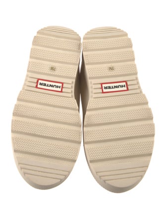 Hunter Suede Colorblock Pattern Boots