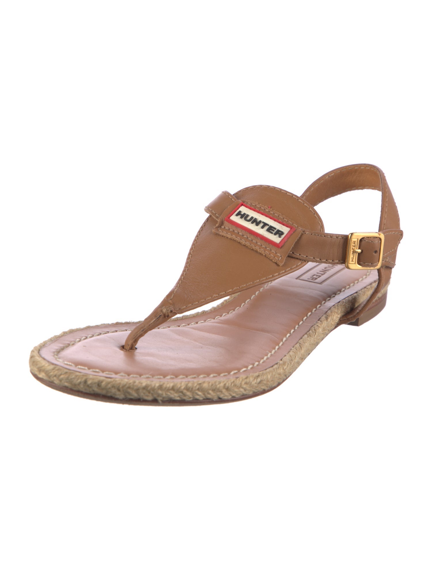 Hunter Leather Espadrilles