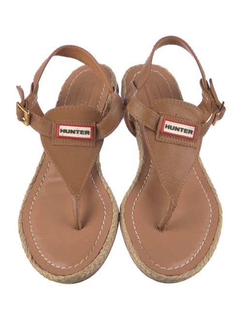 Hunter Leather Espadrilles