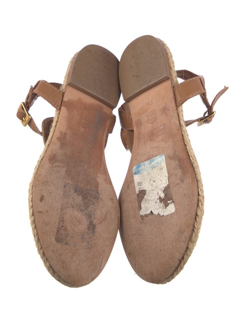 Hunter Leather Espadrilles